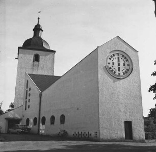 Schwebheim. Auferstehungskirche. Außenansicht
