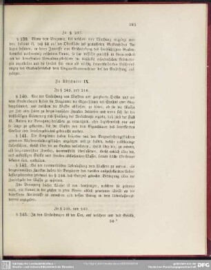 Zu Abschnitt IX