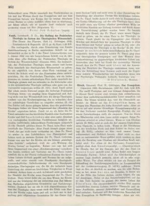 252-253 [Rezension] Hirsch, Emanuel, Das Evangelium