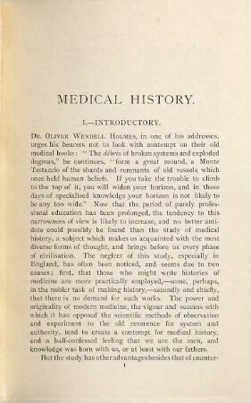 Medical history from the earliest times : a popular history of the healing art