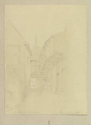 Straßenzug in Rhens