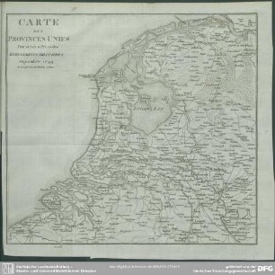 Carte Des Provinces Unies