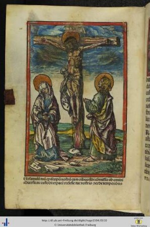 Christus am Kreuz.