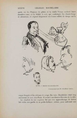 XVII. Dessin de Baudelaire