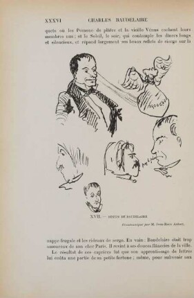 XVII. Dessin de Baudelaire