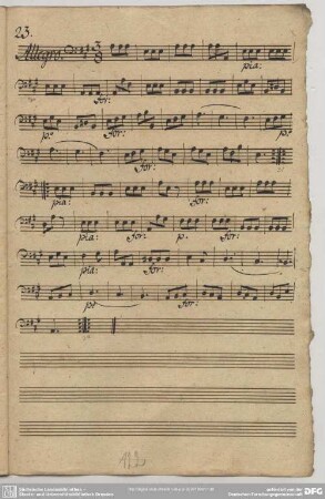 23. Allegro, A-Dur