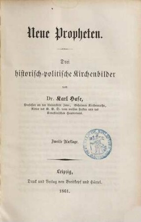 Neue Propheten : 3 histor.-polit. Kirchenbilder, 1. Die Jungfrau von Orleans