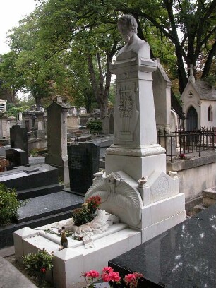 Grab von Heinrich Heine auf dem Montmartre-Friedhof