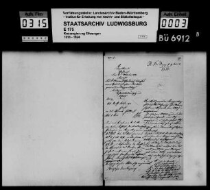 Schuldenwesen der Teilgemeinde Reippersberg, Gemeindebezirk Unterrot
