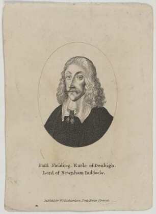 Bildnis des Basil Fielding of Denbigh