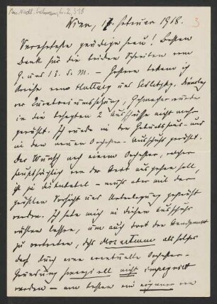 Brief an Lilli Lehmann : 17.02.1918
