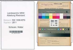 Entnazifizierung Walter Von Scheven , geb. 19.10.1878 (Aufsichtsrat)