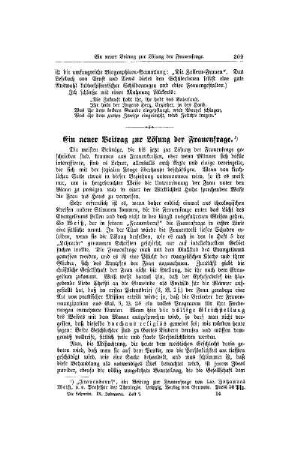 Ein neuer Beitrag zur Lösung der Frauenfrage