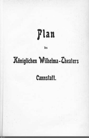 Sitzplan Hoftheater