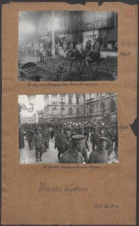 St. Quentin: Durchmarschierende Truppen