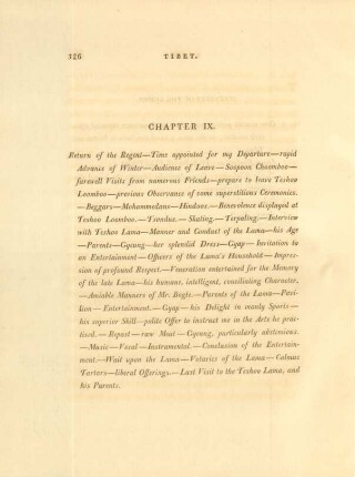 Chapter IX. Return of the Regent ...
