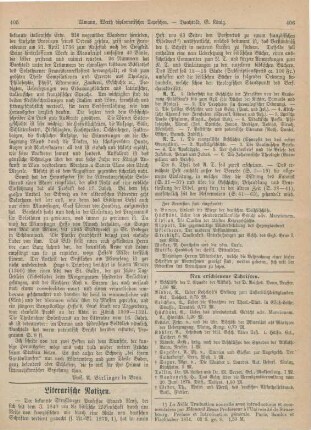 405-408 Literarische Notizen