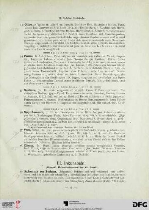 III. Inkunabeln (Nr. 59-99)