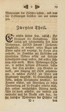 Zweyter Theil