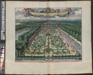 Een Der Schoonste Gesigten van 'T Vermaarde Perk Van Sorgvliet : met Privilegie vande Hoog Mog. Heeren Staten Generl.