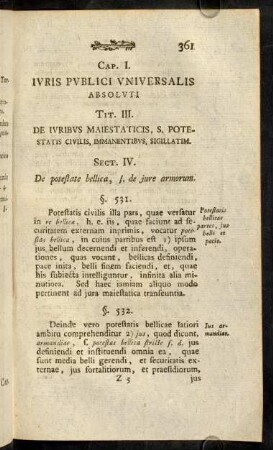 361-377, Tit. III. Sect. IV. - Sect. VII.; Tit. IV.