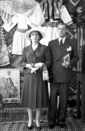 Freiburg: Kaufhaussaal; Prinz Nicolaus und Prinzessin Joana
