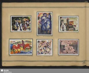 August Macke - Franz Marc - Lyonel Feininger - Wassily Kandinsky - Paul Klee