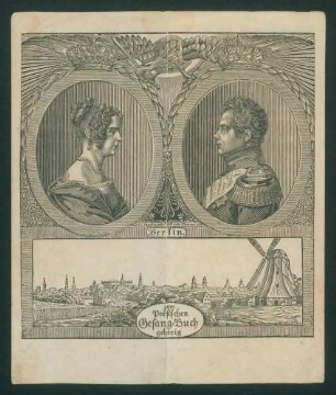 Friedrich Wilhelm IV. und Seine Gemahlin Elisabeth, geb. Prinzessin v. Bayern