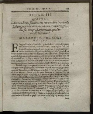 Quæstio I. - Quæstio III.