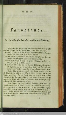 Landstände