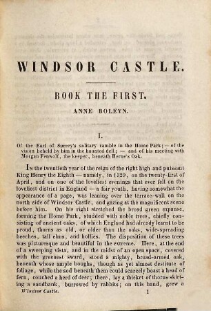 Windsor Castle : an historical romance
