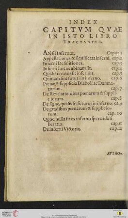 Index capitum quae in isto libro tractantur