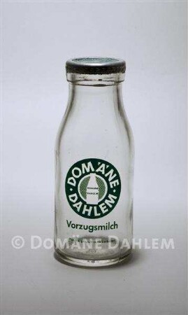 Milchflasche "Domäne Dahlem -Vorzugsmilch", 0,25 Liter