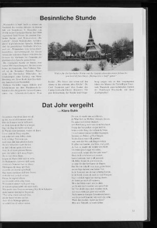 Gedicht: Dat Johr vergeiht
