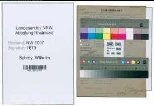 Entnazifizierung Wilhelm Schrey , geb. 29.04.1896 (Kaufm.Angestellter)