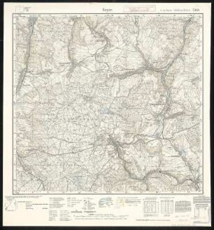 Meßtischblatt 5343 : Geyer, 1939 : Geyer. - Umdr.-Ausg., aufgen. 1914, 1919 u. 1920, einz. Nachtr. 1935. - 1:25000. - Leipzig, 1939. - 1 Kt.