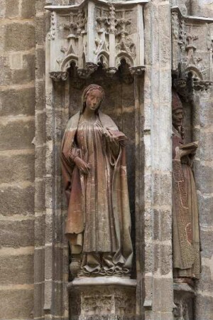 Puerta del Bautismo — Die heilige Florentina