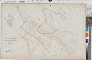 Ende (Herdecke), Hudebefreiung und Separation Ende, Bl.9 Brouillonkarte Flur 14