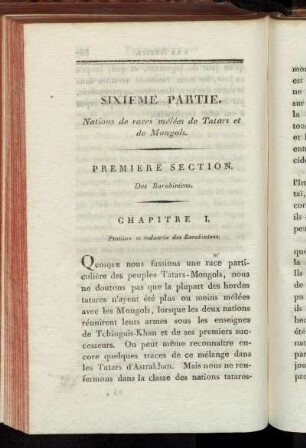 Sixième partie