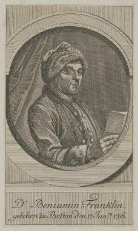 Bildnis des Beniamin Franklin