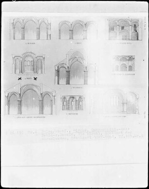 Querschnitt der Katholischen Pfarrkirche Sankt Blasius