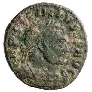 Münze, Follis, 312 - 313 n. Chr.