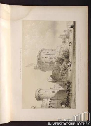 View Of The Norman Gateway And Towers, Round Tower Or Keep Middle Ward.