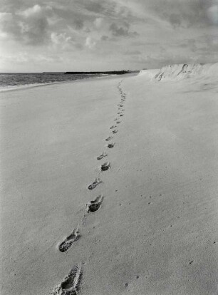 Spuren im Sand