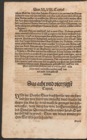 Das acht und viertzigst Capitel.