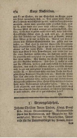 Unterricht für die Unterwundärzte bey Armeen, besonders bey dem königl. preuß. Artilleriecorps. T.1.2.