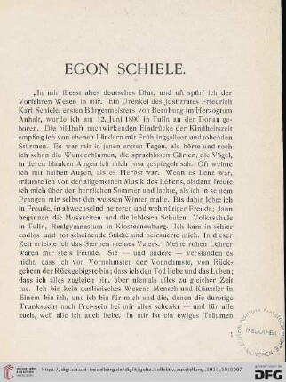 Egon Schiele