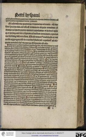 Postquam autor posuit divisionem quantitatis, hic consequenter determinat de membris eius...