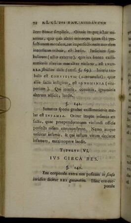 Titulus VI. Ius Circa Res.
