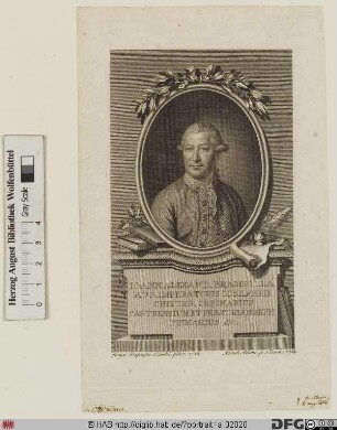 Bildnis Johann Alexander Brambilla (eig. Giovanni Alessandro) (1784 Ritter von)